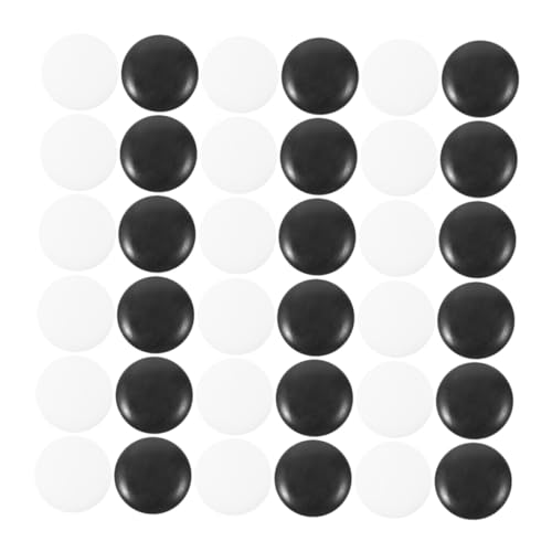 UPKOCH 100 Stück Los geht's Go Game Stone Schachspiel Spiel gehen go Schachzubehör gehen Schachstein Schachzubehör für die Schule Flache Perlen gehen Schachperlen gehen Steine von UPKOCH