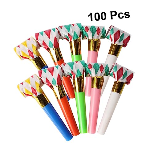 UPKOCH 100 Stück Lustige Pfeifen Geräuschmacher für Kindergeburtstagsfeiern Partytröten Zufälligen Farben Cheering Props für Feste und Sportevents Zufällige Farbe Zufällige Farbe UPKOCH 100 Stück Lustige Pfeifen Geräuschmacher für Kindergeburtstagsfeiern Partytröten Zufälligen Farben Cheering Props für Feste und Sportevents Zufällige Farbe Zufällige Farbe von UPKOCH