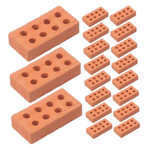 UPKOCH 100 Stück Mini-ziegelfliesen Klein Für Block Halloween Landschaftsbau Winzig Miniatur Mauerwerk Gebäude Mini-bausteine zum Basteln Landschaftszubehör Möbel Ton UPKOCH 100 Stück Mini-ziegelfliesen Klein Für Block Halloween Landschaftsbau Winzig Miniatur Mauerwerk Gebäude Mini-bausteine zum Basteln Landschaftszubehör Möbel Ton von UPKOCH