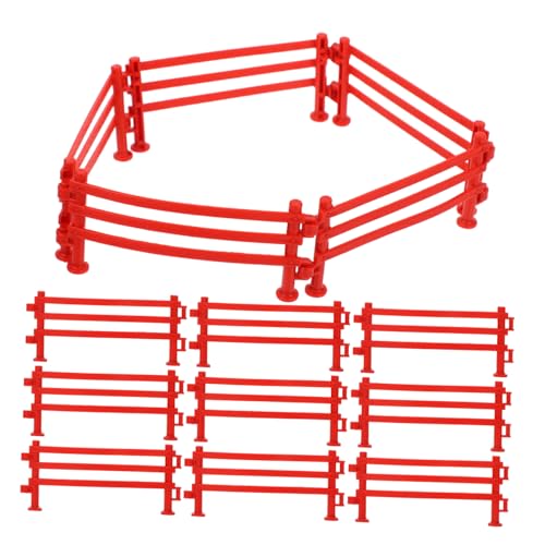 UPKOCH 100 Stücke Kunststoff Zaun Bauernhof Tiere Figuren Mini Zaun Kinder Bauernhof Spielset Für Puppenhaus UPKOCH 100 Stücke Kunststoff Zaun Bauernhof Tiere Figuren Mini Zaun Kinder Bauernhof Spielset Für Puppenhaus von UPKOCH