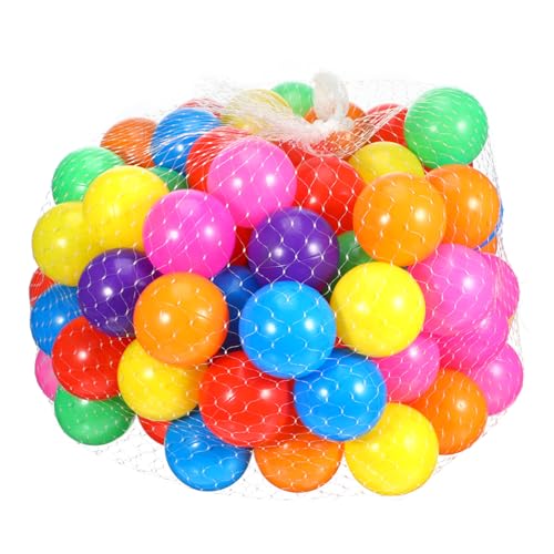 UPKOCH 100 Stück Ocean Balls Spielbälle für Vielseitige Poolspielzeuge Geeignet für Bällebad Schwimmbecken und Party Farblich Sortiert Zufällige Farbe Zufällige Farbe von UPKOCH