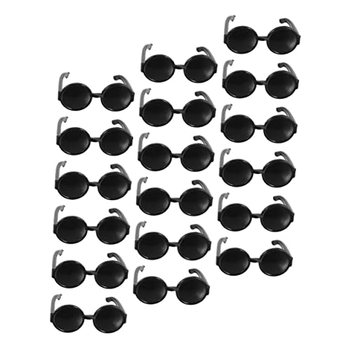 UPKOCH 100 Stück Puppensonnenbrille Anziehbrille Für Puppen Runden Mini Zubehör Retro DIY Puppen-ankleidebrille Kleine Puppenbrille Gläser Dekorative Puppenbrille Black Plastik UPKOCH 100 Stück Puppensonnenbrille Anziehbrille Für Puppen Runden Mini Zubehör Retro DIY Puppen-ankleidebrille Kleine Puppenbrille Gläser Dekorative Puppenbrille Black Plastik von UPKOCH