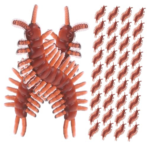 UPKOCH 100 Stück Simulierte Tentipede -Spielzeuge Tausendfüßler-Modell gefälschte Streichartikel realistischer Tausendfüßler Simuliertes Streichmodell gefälschter Tausendfüßler PVC UPKOCH 100 Stück Simulierte Tentipede -Spielzeuge Tausendfüßler-Modell gefälschte Streichartikel realistischer Tausendfüßler Simuliertes Streichmodell gefälschter Tausendfüßler PVC von UPKOCH