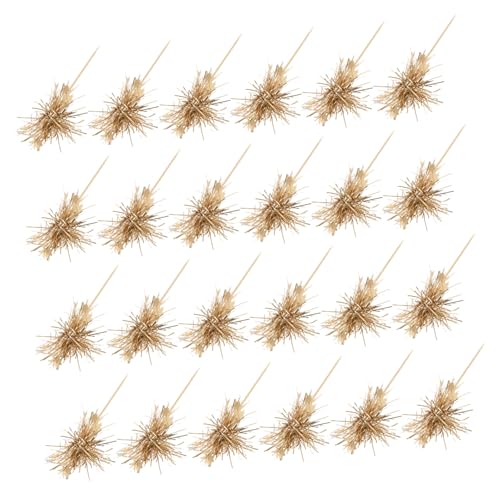 UPKOCH 100 Stück Teiliges Glitter Cupcake Topper Funkelnde Kuchenstecker für Geburtstag Weihnachten und Party Wiederverwendbare Cake Insert Dekorationen für Einfache Kuchenverzierung von UPKOCH