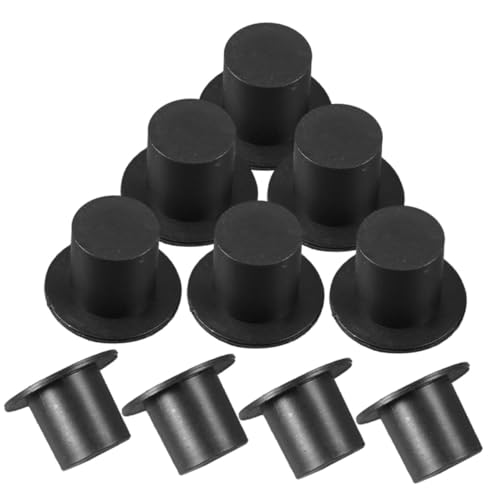 UPKOCH 100 Stück Teiliges Mini Clown Hüte Schwarz Miniatur Hüte für DIY Puppen Basteln Foto Requisite Party Dekoration von UPKOCH