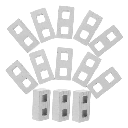 UPKOCH 100 Stück Villa Modell Mini Steine Winzige Steine Zum Basteln Ziegelspielzeug von UPKOCH