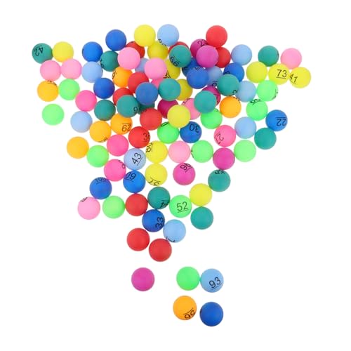 UPKOCH 100 Stücke Farbige Bälle Und Gewinnspiel Bälle Ball Mehrfarbige Bälle Nahtlose Tombola Bälle 1 100 Dekorative Bälle Bingo Käfig Pp UPKOCH 100 Stücke Farbige Bälle Und Gewinnspiel Bälle Ball Mehrfarbige Bälle Nahtlose Tombola Bälle 1 100 Dekorative Bälle Bingo Käfig Pp von UPKOCH