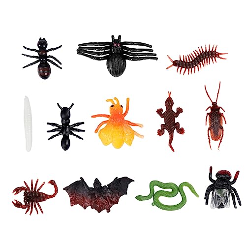 UPKOCH 100 Stücke Set Simulierte Bug Streich Streich Prop Halloween Simulation Halloween Streich PVC von UPKOCH