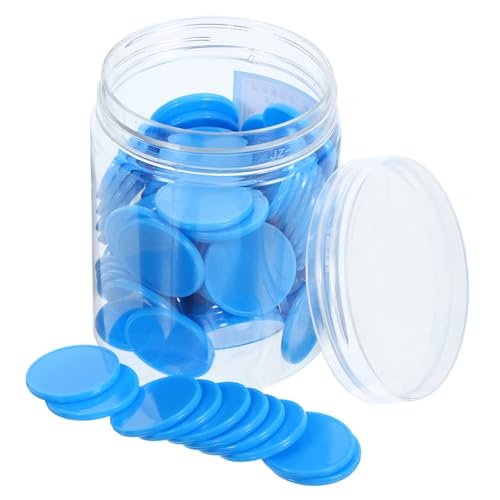 UPKOCH Runde Chips Spiel Zählen Poker Chip Für Jungen Und Mädchen Kinder Lernspiel Marker von UPKOCH