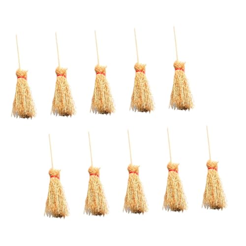UPKOCH 10St Mini Besen Besen für kinderspielzeug hühner spielzeuge miniaturhaus Mini-Besen- Mini-Hausbesen Miniaturmodelle Mini-Broms Buche Khaki UPKOCH 10St Mini Besen Besen für kinderspielzeug hühner spielzeuge miniaturhaus Mini-Besen- Mini-Hausbesen Miniaturmodelle Mini-Broms Buche Khaki von UPKOCH