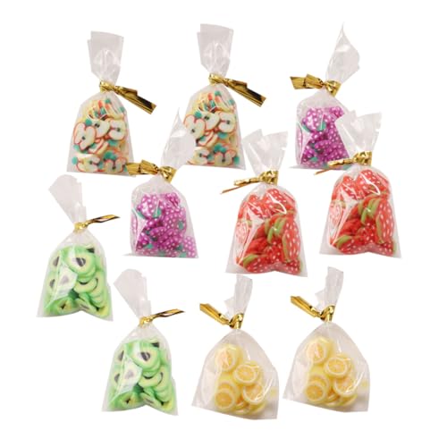 UPKOCH 10St Miniatur-Süßigkeiten- für kinderspielzeug Künstliche Süßigkeiten kinderknallzeug Mini- Mini-Süßigkeiten-Handwerk Gummi von UPKOCH