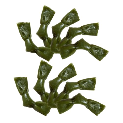 UPKOCH 10St Modell mit Seetangknoten vorgeben Essen im Freien künstlich Spielmodelle für Lebensmitteldekor Faux-Food-Modell Food-Requisiten- Grill PVC Green UPKOCH 10St Modell mit Seetangknoten vorgeben Essen im Freien künstlich Spielmodelle für Lebensmitteldekor Faux-Food-Modell Food-Requisiten- Grill PVC Green von UPKOCH