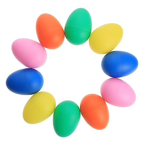 UPKOCH 10St Schlaginstrument für Kleiner Plattenständer kinderinstrumente musikinstrumente farbige musikalische Eier Eierbecher für Bühnenauftritte Abs Colorful UPKOCH 10St Schlaginstrument für Kleiner Plattenständer kinderinstrumente musikinstrumente farbige musikalische Eier Eierbecher für Bühnenauftritte Abs Colorful von UPKOCH