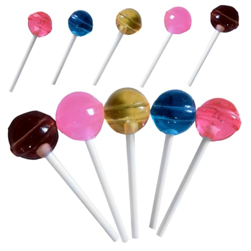 UPKOCH Mini Lollipop Modelle 10pcs Miniatur Lebensmittel Lutscher Für Puppe Landschaft Spielzeug UPKOCH Mini Lollipop Modelle 10pcs Miniatur Lebensmittel Lutscher Für Puppe Landschaft Spielzeug von UPKOCH