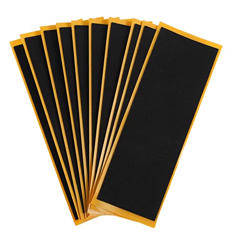 UPKOCH 10Stücke Finger Skateboard Aufkleber Teilig rutschfeste Mini Skateboard Zubehör für Anpassbar und Einfach Anzubringen Sicheres und Material UPKOCH 10Stücke Finger Skateboard Aufkleber Teilig rutschfeste Mini Skateboard Zubehör für Anpassbar und Einfach Anzubringen Sicheres und Material von UPKOCH