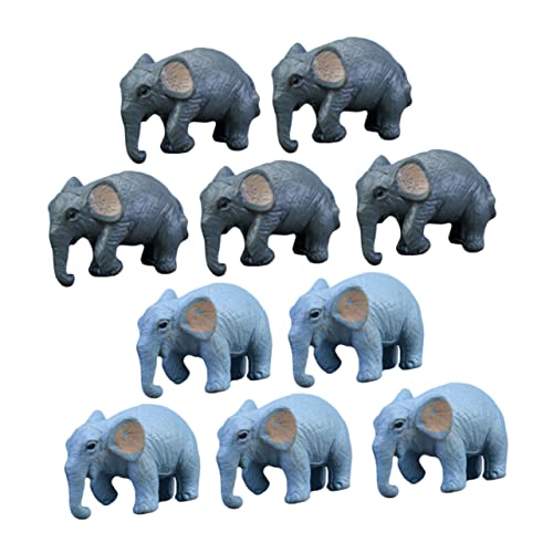 UPKOCH 10 Stück Kleiner Figuren Deko für Kuchen Garten Landschaft Kunststoff Elefantenspielzeug Niedliche Miniatur Tierfiguren für Partys UPKOCH 10 Stück Kleiner Figuren Deko für Kuchen Garten Landschaft Kunststoff Elefantenspielzeug Niedliche Miniatur Tierfiguren für Partys von UPKOCH