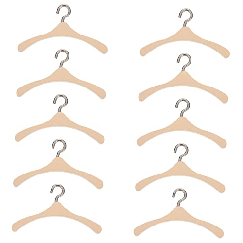 UPKOCH 10Stücke Puppenkleiderbügel aus Holz für Puppenschränke Puppenhaus Dekoration und Kreative Spielideen für zu Besonderen Anlässen UPKOCH 10Stücke Puppenkleiderbügel aus Holz für Puppenschränke Puppenhaus Dekoration und Kreative Spielideen für zu Besonderen Anlässen von UPKOCH
