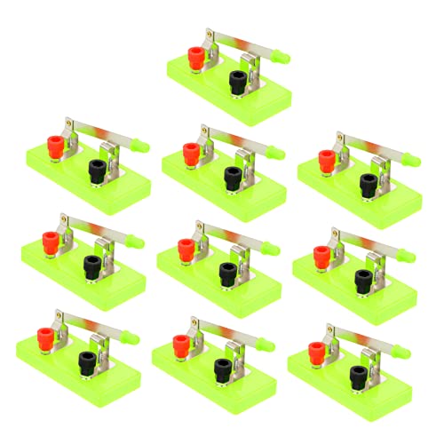 UPKOCH 10Stücke Spst Einzelwurfschalter für Schule Pädagogische Schulausrüstung für Elektronik Experimente für DIY Projekte und Dc Geräte Fördert Kreativität UPKOCH 10Stücke Spst Einzelwurfschalter für Schule Pädagogische Schulausrüstung für Elektronik Experimente für DIY Projekte und Dc Geräte Fördert Kreativität von UPKOCH