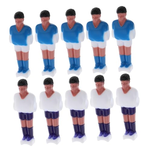 UPKOCH 10stücke Teiliges Set Tischfußball Figuren Resin Mini-fußballspieler Für Tischfußballtisch Reparaturen Zubehör Für Tischfußballspiele Blau Und Weiß UPKOCH 10stücke Teiliges Set Tischfußball Figuren Resin Mini-fußballspieler Für Tischfußballtisch Reparaturen Zubehör Für Tischfußballspiele Blau Und Weiß von UPKOCH
