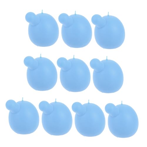 UPKOCH 10st Blasenblasende Puppe Plüschtierfüllung Stressball-Einsatz Spielzeugballeinsätze Gehäkelter Quetschball Luftblaseneinsatz Für Stofftierzubehör Sky-Blue von UPKOCH