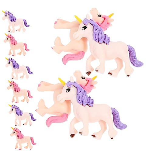 UPKOCH 10st Mikrolandschaftsdekoration Gewichtete Kuscheltiere Plüsch Seifenblasenstäbe Geburtstagstorte Dekorationen Miniatur-feen Kleine Kuscheltiere Gartenfeenfiguren PVC von UPKOCH
