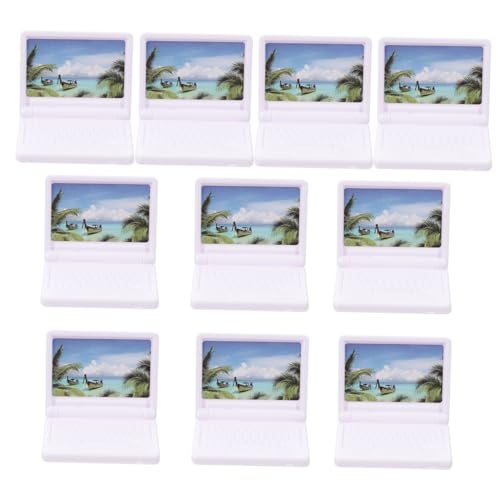 UPKOCH 10 Stück Miniatur-laptops Mini-Computer Aus Kunststoff Für Puppenhaus- Spielzeug-notizbuch-Sets UPKOCH 10 Stück Miniatur-laptops Mini-Computer Aus Kunststoff Für Puppenhaus- Spielzeug-notizbuch-Sets von UPKOCH