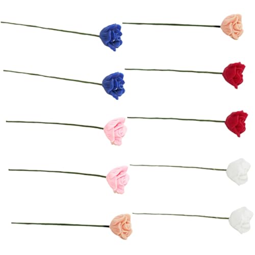 UPKOCH 10st Mini-Rosen Fee Künstliche Blumen Dekorative Künstliche Flora Künstliches Blütenblatt Kleine Rose Künstliche Arrangements Mini-Fake-Rose Outdoor Künstlich Gefälschte Blumen Ton UPKOCH 10st Mini-Rosen Fee Künstliche Blumen Dekorative Künstliche Flora Künstliches Blütenblatt Kleine Rose Künstliche Arrangements Mini-Fake-Rose Outdoor Künstlich Gefälschte Blumen Ton von UPKOCH