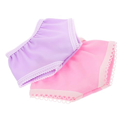 UPKOCH 10st Puppen-spitzenhöschen Höschen Für Puppen Puppe Kostüm Puppenzubehör Puppenhöschen Puppen-Foto-Requisiten Unterhose Für Puppe Puppenunterhose Polyester von UPKOCH