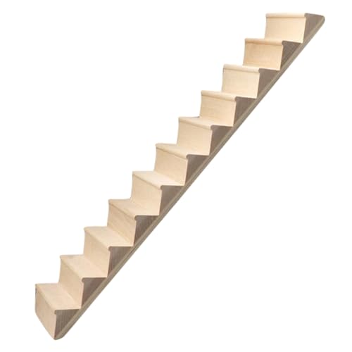 UPKOCH 112 Puppenhaus Miniaturmöbel Treppe Miniaturtreppe Miniatur Gartenzubehör Puppenhaus Treppenhaus Puppenhaus Treppengeländer Miniatur Wendeltreppe Deko Set Aus Holz von UPKOCH