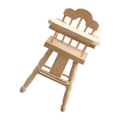 UPKOCH 112 Puppenhaus kinderzimmer zubehör für Home Dekoration hühner Dekoration Schlafzimmer Kid Toys Hochstuhl-Holzdekoration das kleinste der Welt UPKOCH 112 Puppenhaus kinderzimmer zubehör für Home Dekoration hühner Dekoration Schlafzimmer Kid Toys Hochstuhl-Holzdekoration das kleinste der Welt von UPKOCH