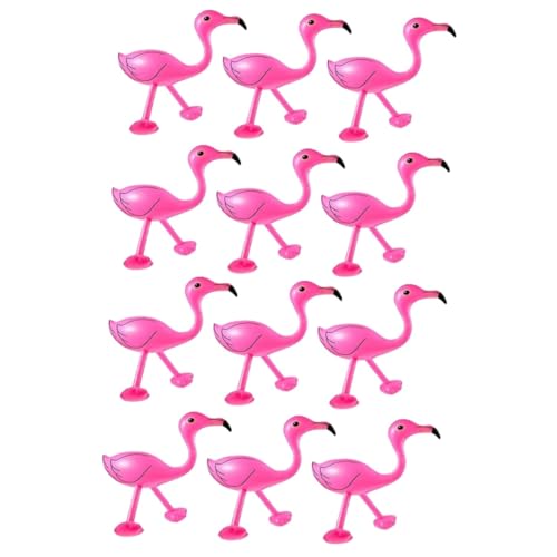 UPKOCH 12 STK Aufblasbarer Flamingo Aufblasbare Möbel Badespielzeug Duschbad Spielzeug Aufblasbare Palme Flamingogeschenke Für Frauen Flamingofrauen Spielzeuge Zu Hause Schmücken von UPKOCH
