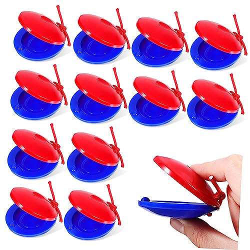 UPKOCH 12 STK Fingerkastagnetten Klaviatur Trommel Instrument Kleine Fischkastagnetten Handklatscher Groß Xylophon Handglocke Musical Musikalische Kastagnetten Plastik UPKOCH 12 STK Fingerkastagnetten Klaviatur Trommel Instrument Kleine Fischkastagnetten Handklatscher Groß Xylophon Handglocke Musical Musikalische Kastagnetten Plastik von UPKOCH
