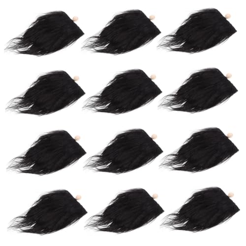 UPKOCH 12 Sets Gefälschte GNOME Bärte Kit Faux Pelz Bart Former GNOME Puppe Bart Crafting Materialien von UPKOCH