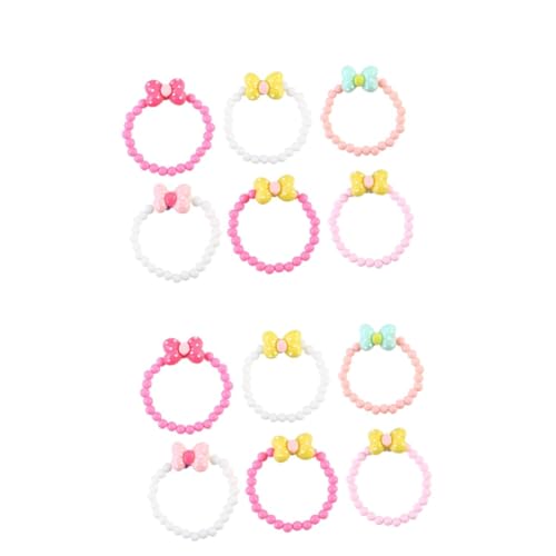 UPKOCH 12 Stk armschlinge Baby Mädchen Armband Bunte Armbänder für Kinder Partybevorzugungsarmbänder für Kinder Bonbonfarbenes Armband Karikatur Spielzeug Kleine von UPKOCH