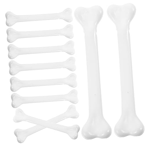UPKOCH 12 Stück Desktop-Mini-Knochen Halloween Dekoration Halloween-Dekoration Knochendekor für die Tischplatte Halloween -Dekorationen Halloween-Knochen simuliertes Knochendekor Plastik von UPKOCH