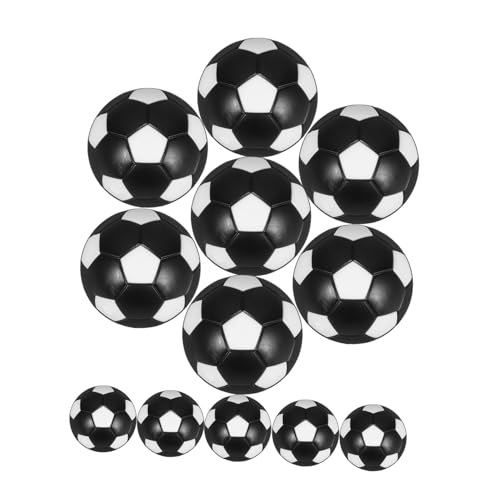 UPKOCH 12 Stück Ersatzball für Tischfußball Kickerbälle ersetzen Foosballball Tischfußball Zubehör Tischfußball Foose Ball Tischball Kickertischbälle die Hüften Black von UPKOCH