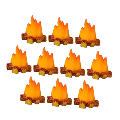 UPKOCH 12 Stück Feuerschmuck Miniaturdekor Miniaturen Puppe Szene Camper Decor Feuer Dekorationen Miniaturmodell Feuermodell für die Landschaftsgestaltung Miniatur Lagerfeuer Harz Orange UPKOCH 12 Stück Feuerschmuck Miniaturdekor Miniaturen Puppe Szene Camper Decor Feuer Dekorationen Miniaturmodell Feuermodell für die Landschaftsgestaltung Miniatur Lagerfeuer Harz Orange von UPKOCH