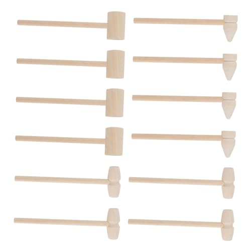 UPKOCH 12 Stück Hammer Babyspielzeug für kinderspielzeug spielzeuge für babytragetuch Holzschlagspielzeug Muhe Khaki UPKOCH 12 Stück Hammer Babyspielzeug für kinderspielzeug spielzeuge für babytragetuch Holzschlagspielzeug Muhe Khaki von UPKOCH