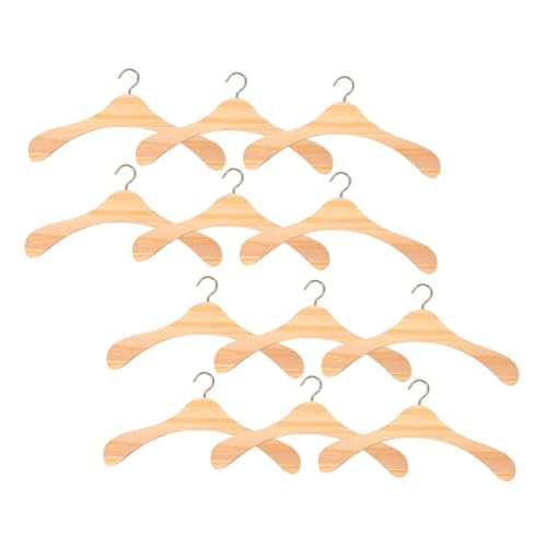 UPKOCH 12 Stück Holzpuppenkleiderregal Miniatur-Kleiderbügel zum Basteln Kleiderbügel für Babypuppen Puppenkleidung Accessoires Puppenkleiderbügelhalter Puppenkleiderkleiderbügel hölzern UPKOCH 12 Stück Holzpuppenkleiderregal Miniatur-Kleiderbügel zum Basteln Kleiderbügel für Babypuppen Puppenkleidung Accessoires Puppenkleiderbügelhalter Puppenkleiderkleiderbügel hölzern von UPKOCH