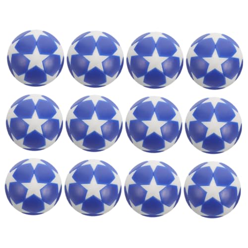 UPKOCH 12 Stück Kicker Zubehör Fußballspiel Fußball-Tischspiel Foosballkugeln Foosball -Tischkugeln Schreibtisch Tischfußball Tischfußball Foosball -Ersatzkugeln Kleiner Fußball Plastik von UPKOCH