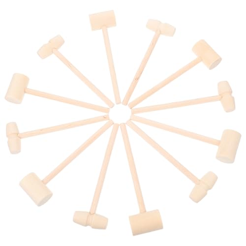 UPKOCH 12 Stück Massivholzhammer Mini Schlägel Kleinkindspielzeug Lernspielzeug Hämmer Kleine Kleinkindspielzeuge Kinderhandwerksspielzeug Für Kleinkinder Kleinkindwerkzeuge Der UPKOCH 12 Stück Massivholzhammer Mini Schlägel Kleinkindspielzeug Lernspielzeug Hämmer Kleine Kleinkindspielzeuge Kinderhandwerksspielzeug Für Kleinkinder Kleinkindwerkzeuge Der von UPKOCH