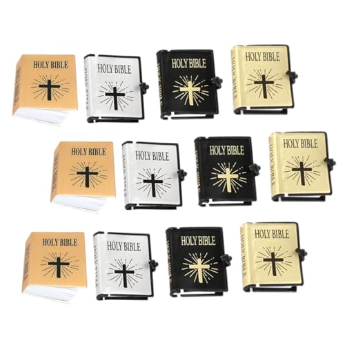 UPKOCH 12stücke Teiliges Miniatur Bücher Modelle Für Puppenhaus Deko Dekorative Bibel Bücher Für Mini-hausgestaltung Für Spielwaren Und Mini-Haus Zubehör UPKOCH 12stücke Teiliges Miniatur Bücher Modelle Für Puppenhaus Deko Dekorative Bibel Bücher Für Mini-hausgestaltung Für Spielwaren Und Mini-Haus Zubehör von UPKOCH