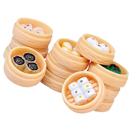 UPKOCH 12 Stück Mini-Food-Dekoration Miniatur-Food-Modell Mini-Dampfgarer Mini-Food-Requisite Mini-Dampfbrötchen basteln Mini-Dekore für gedämpfte Brötchen Food-Miniaturen Harz UPKOCH 12 Stück Mini-Food-Dekoration Miniatur-Food-Modell Mini-Dampfgarer Mini-Food-Requisite Mini-Dampfbrötchen basteln Mini-Dekore für gedämpfte Brötchen Food-Miniaturen Harz von UPKOCH