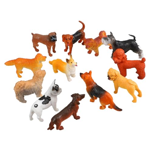UPKOCH 12 Stück Mini -Hundespielzeug künstliches Hundemodell Mini-Hundefiguren Hundeskulpturen Welpendekoration für zu Hause vorbildlicher Hund Miniatur-Hundedekoration Plastik UPKOCH 12 Stück Mini -Hundespielzeug künstliches Hundemodell Mini-Hundefiguren Hundeskulpturen Welpendekoration für zu Hause vorbildlicher Hund Miniatur-Hundedekoration Plastik von UPKOCH