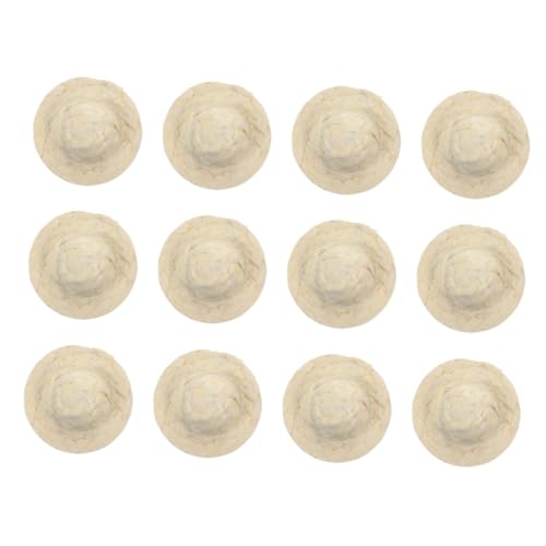UPKOCH 12stücke Miniatur Strohhüte Handgefertigte Puppenhüte Für Bastelprojekte Kreative Dekoration Und Kleine Accessoires Für Puppen Und Puppenhäuser Für Teepartys Und Bastelideen UPKOCH 12stücke Miniatur Strohhüte Handgefertigte Puppenhüte Für Bastelprojekte Kreative Dekoration Und Kleine Accessoires Für Puppen Und Puppenhäuser Für Teepartys Und Bastelideen von UPKOCH
