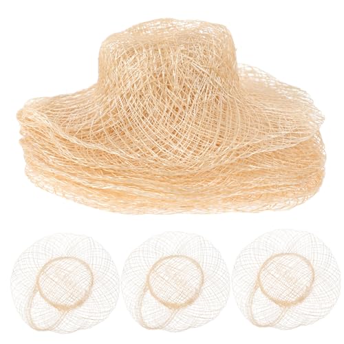 UPKOCH 12 Stück Miniatur Strohhüte für Puppen Handgefertigte Woven Doll Hats als Bastelaccessoires für DIY Projekte und Teepartys für Kreative Dekorationen von UPKOCH