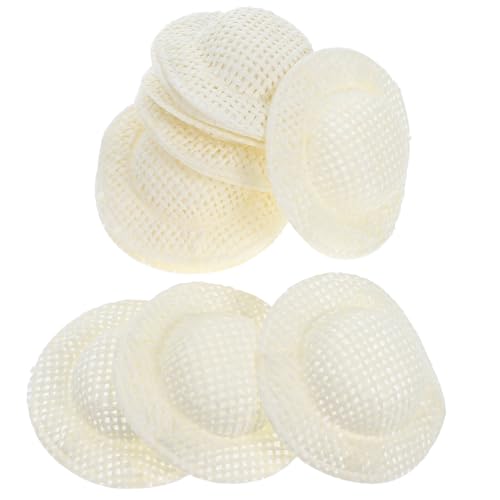 UPKOCH 12 Stück Miniatur Woven Hut Weiße Papierhüte für Puppen Charmante Deko für Minihäuser und Bastelprojekte Vielseitige Anwendung als Fotorequisiten oder Spielzeughüte Leicht und UPKOCH 12 Stück Miniatur Woven Hut Weiße Papierhüte für Puppen Charmante Deko für Minihäuser und Bastelprojekte Vielseitige Anwendung als Fotorequisiten oder Spielzeughüte Leicht und von UPKOCH
