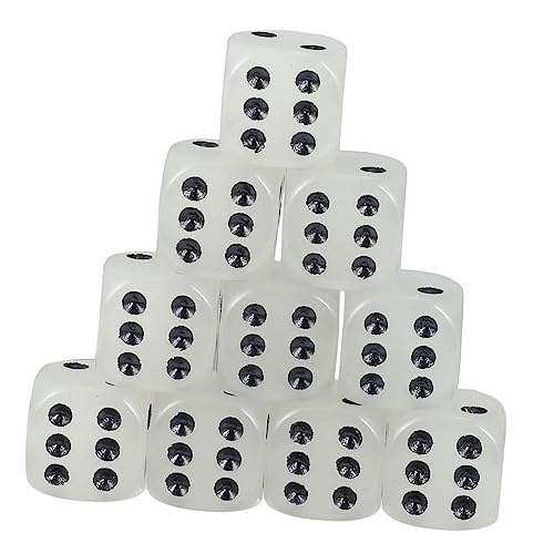 UPKOCH 12 Stück Nachtleuchtende Würfel Kleine Dices für Spiele Party Accessoires Hochwertige Materialien Wiederverwendbar für Tischdekoration und Unterhaltung UPKOCH 12 Stück Nachtleuchtende Würfel Kleine Dices für Spiele Party Accessoires Hochwertige Materialien Wiederverwendbar für Tischdekoration und Unterhaltung von UPKOCH