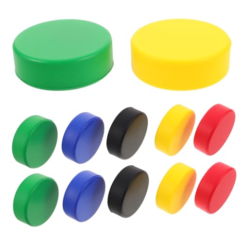 UPKOCH 12 Stück Pu-Eishockey-Pucks: Weicher Polyurethan-Schaumstoff Für Das Sporttraining, Hockey-Pucks Für Das Training Im Innen- Und Außenbereich – Vielseitiges, Langsam Ansteigendes UPKOCH 12 Stück Pu-Eishockey-Pucks: Weicher Polyurethan-Schaumstoff Für Das Sporttraining, Hockey-Pucks Für Das Training Im Innen- Und Außenbereich – Vielseitiges, Langsam Ansteigendes von UPKOCH