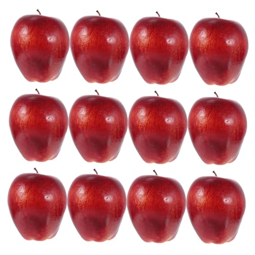 UPKOCH 12 Stück Schlangenfrucht-Modellornamente künstliche Frucht Modelle künstliche früchte Simulationsfrüchte gefälschte rote Äpfel künstliche äpfel Schaumstoff mit hoher Dichte UPKOCH 12 Stück Schlangenfrucht-Modellornamente künstliche Frucht Modelle künstliche früchte Simulationsfrüchte gefälschte rote Äpfel künstliche äpfel Schaumstoff mit hoher Dichte von UPKOCH
